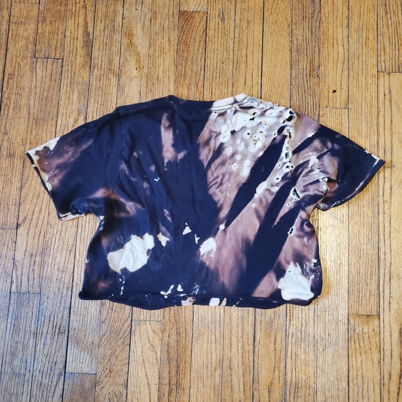 CLOSET CLOSING 7/31 Powerpuff Girls Crop Distressed Tshirt Size XS - Picture 2 of 5